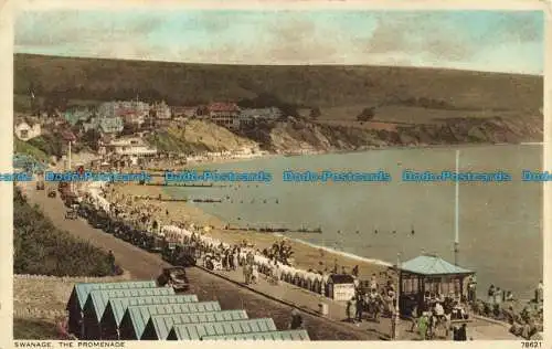 R633026 Schwanage. Die Promenade. Photochrom