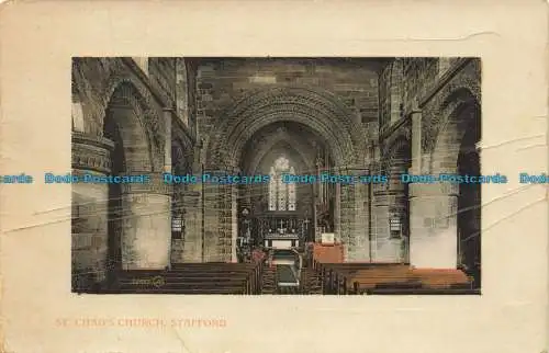 R632340 Stafford. Kirche St. Tschad. Valentine Serie