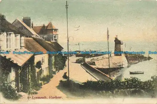 R633043 Lynmouth. Hafen. 1904