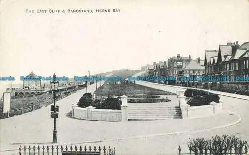 R633052 Herne Bay. Die East Cliff und der Bandstand. Nein. 9