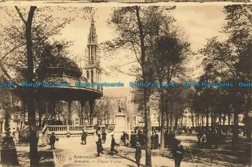 R632372 Antwerpen. Place Verte. V.L