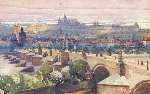 R633099 Prag. Hradschin Panorama. J. Setelik Pinx. Minerva