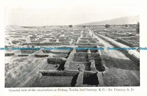 R633142 Taxila. Überblick über die Ausgrabungen in Sirkap