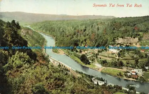 R632489 Symonds Yat aus Yat Rock. Valentine Rock