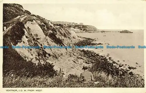 R633203 Ventnor. I.O.W. aus dem Westen