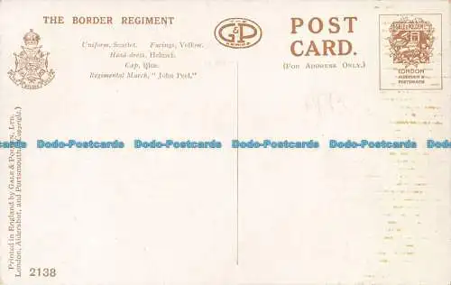 R634446 Das Grenzregiment. Gale und Polden. Harry Payne