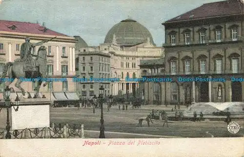 R632523 Neapel. Piazza del Plebiscito. Alterocca Terni