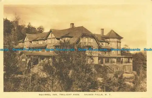 R633589 N.Y. Squirrel Inn. Twilight Park. Haines Falls. Der Albertype