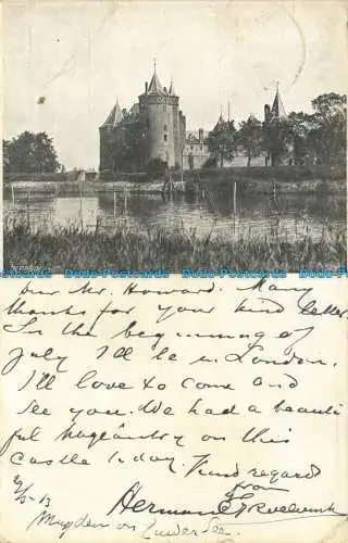 R634456 Blick auf das Schloss. Postkarte