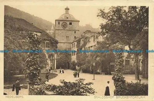 R633599 Heidelberg. Schlosshof Bruckentorturm. R. Mannewitz. Nein. 187