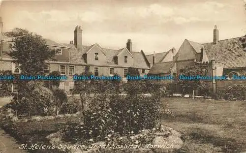 R632536 Norwich. St. Helen Square. Tolles Krankenhaus. F. Frith. Nein. 70883