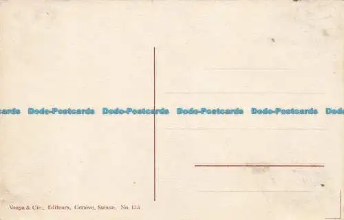 R634485 Mann im Schnee. Vouga. Nein. 155