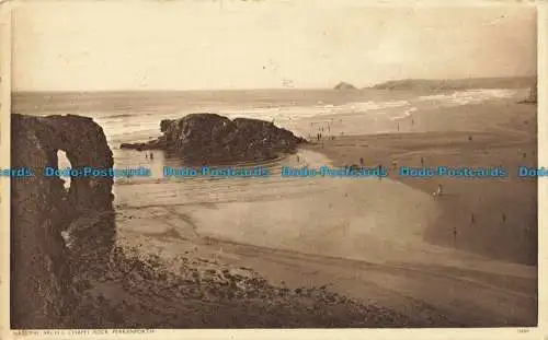 R633267 Natural Arch and Chapel Rock Perranporth. 1947