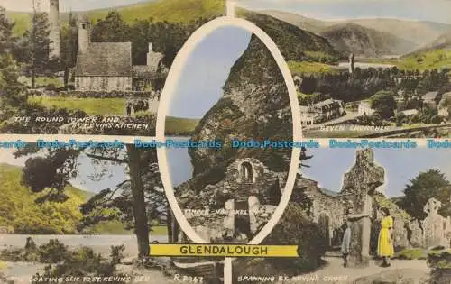 R633646 Glendalough. Sieben Kirchen. Valentinstag. Colour Kragen. Multi View