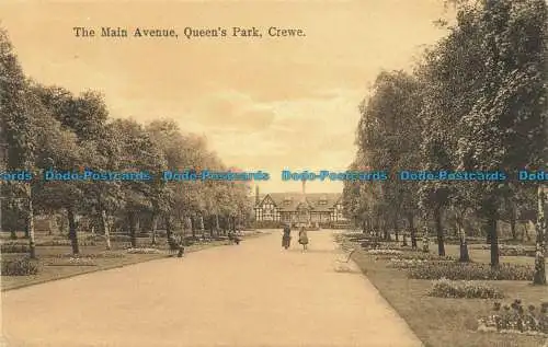 R633655 Crewe. Die Main Avenue. Queen Park. Stiefel Cah Chemists. Pelham Serie. 1