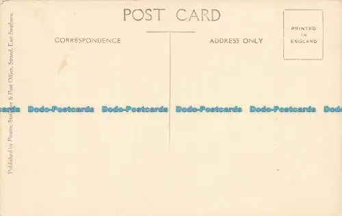 R634556 H.M.S. Sieg. Pearce Briefkasten und Post