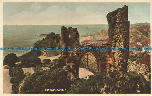 R633707 Schloss Hastings. Postkarte