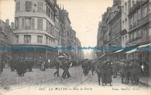 R132014 Le Havre. Rue de Paris. Marette. Nr. 168