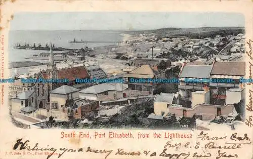 R132024 South End Port Elizabeth vom Leuchtturm. T.D. Ravenscroft. 1903. B