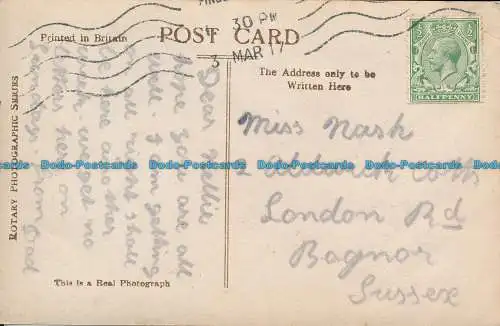 R132068 Der See. Finsbury Park. London. Drehbar. RP. 1917