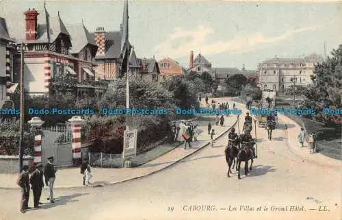 R132070 Cabourg. Die Villen und das Grand Hotel. LL. Nr. 29. B. Hopkins