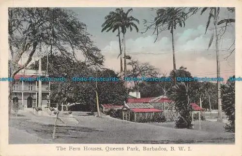 R132075 Die Fernhäuser. Queens Park. Barbados. B.W.I. Knight. B. Hopkins