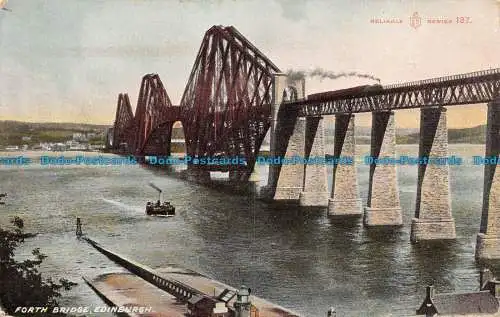 R132132 Forth Bridge Edinburgh. Zuverlässig. 1907