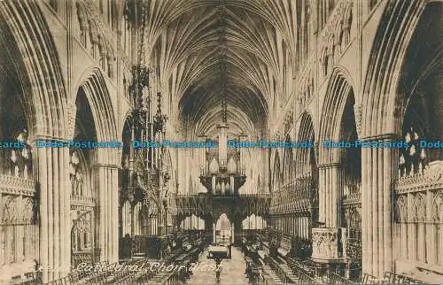 R132148 Kathedrale von Exeter. Westchor. Frith. Nr. 19624