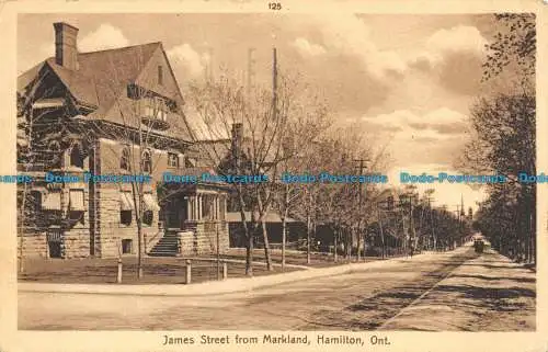 R132213 James Street aus Markland. Hamilton Ont. 1914. B. Hopkins