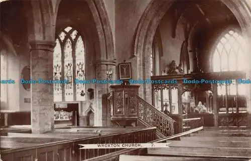 R132434 Wroxton Kirche. R. Brummitt. RP