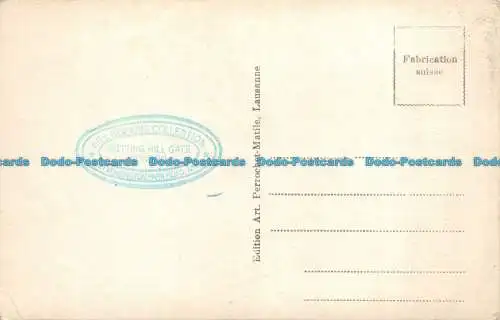 R132232 Morges. der Post. Perrochet Matile. B. Hopkins