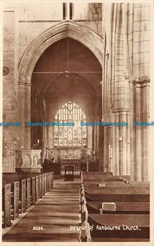 R132247 Innenraum der Ashbourne Church. Bayliss Bros. Nr. 3036