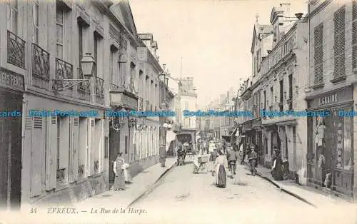 R132467 Evreux. Die Rue de la Harpe. Nr. 44. B. Hopkins