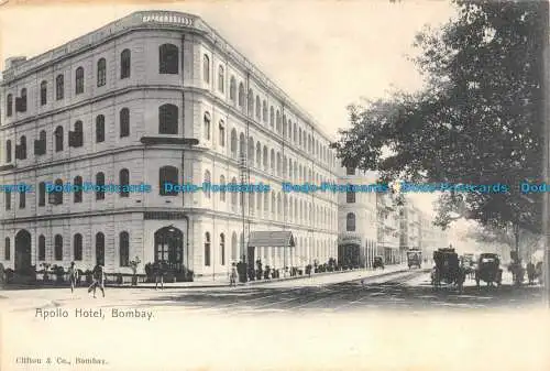 R132295 Apollo Hotel. Bombay. Clifton und Co. B. Hopkins