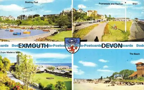 R133178 Exmouth Devon. Multi-View. Harvey Barton. 1979