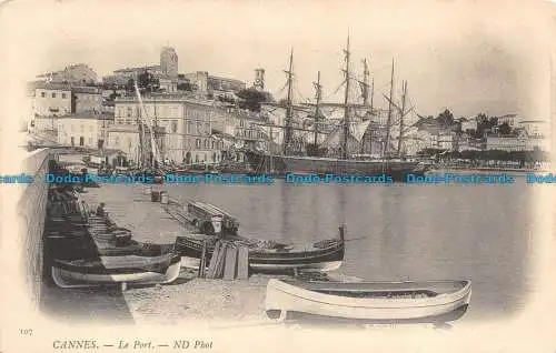 R133272 Cannes. Der Port. ND. Nr. 107