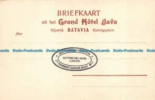 R132676 Groet uit Het Java Hotel. Paviljoen Abraham. B. Hopkins