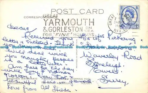 R133290 Great Yarmouth. Multi-View. 1967