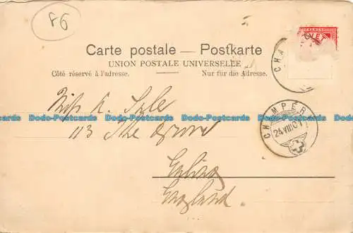 R133305 Ansicht des Eierhorns. e. Cathrein. 1901