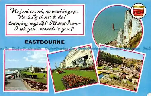 R133898 Eastbourne. Multi-View. Elgate. 1973