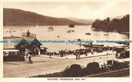 R133380 Bowness Promenade und Bucht. Abraham