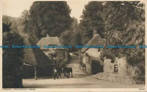 R133384 Torquay. Cockington Forge. Photochrom. Nr. 53263. 1951