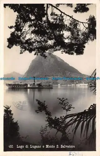 R132771 Luganersee und Monte S. Salvatore