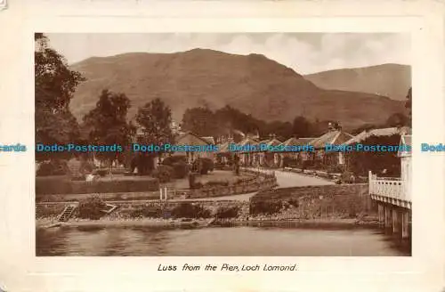 R133943 Luss vom Pier Loch Lomond. 1936