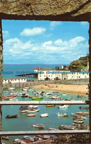 R133415 Der Hafen von Tenby. Von Bruder Thomas Garden. Fotopräzigkeit. Colourma