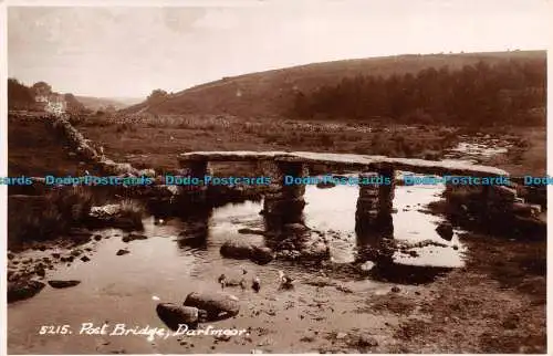 R132803 Postbrücke. Dartmoor. Sweetman. Nr. 5215. RP