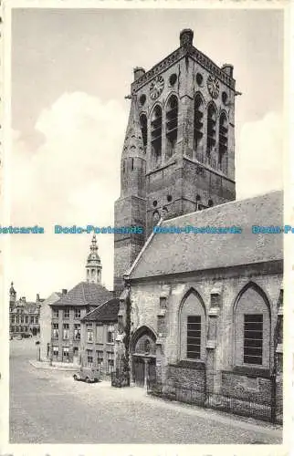 R133440 Öfen. Nikolauskirche und Apfelmarsch. Morez Decroo. Nels