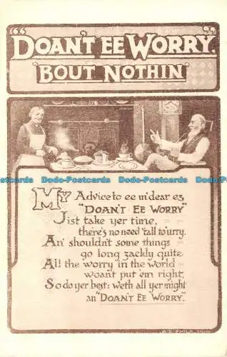 R133453 Doant ee Worry Bout Nothin