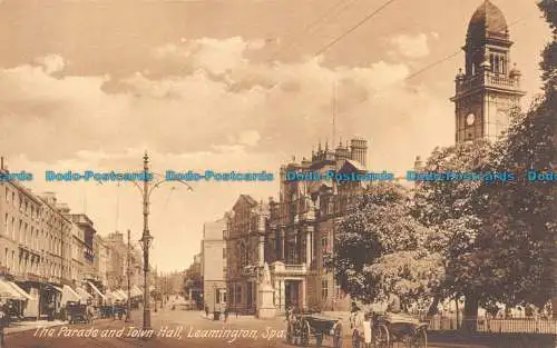 R134010 Die Parade und das Rathaus. Leamington. Spa. Tritone Art Serie. Nein. 1084