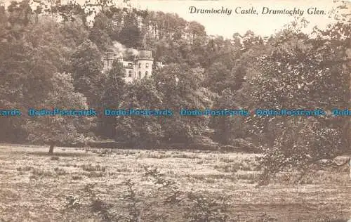 R133503 Trommeltochty Castle. Drumtochty Glen. Taylor